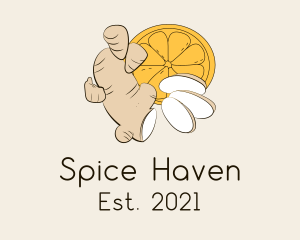 Organic Ginger Spice logo