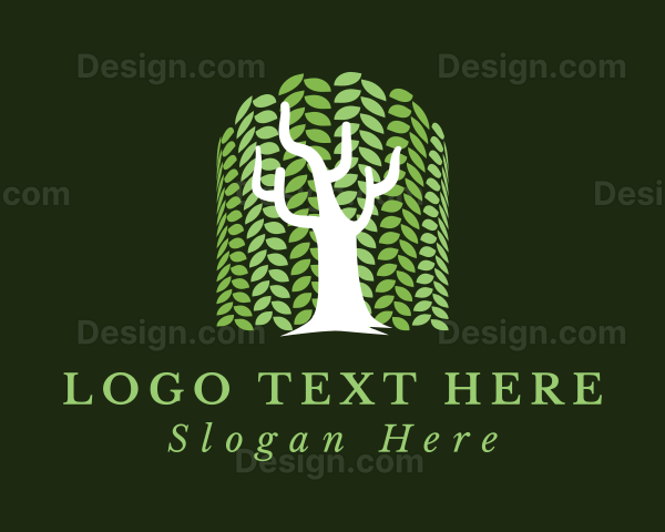 Eco Friendly Tree Farmer Logo