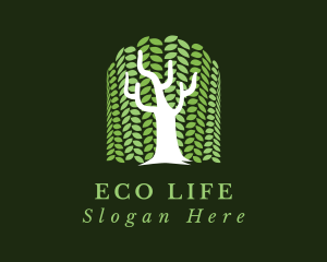 Eco Friendly Tree Farmer logo design