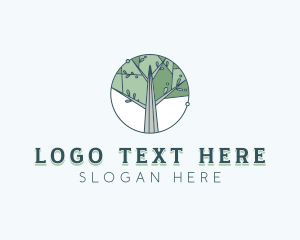 Environment Tree Landscaping Logo