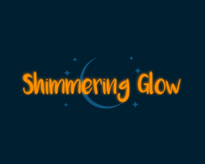 Cosmic Glow Business logo design