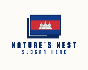 Cambodia Country Flag logo