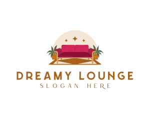 Sofa Carpet Lounge Furniture logo design