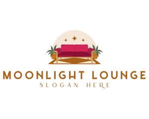 Sofa Carpet Lounge Furniture logo design