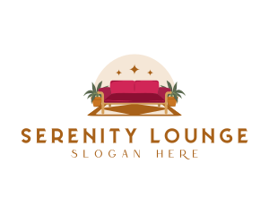 Sofa Carpet Lounge Furniture logo design