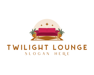 Sofa Carpet Lounge Furniture logo design