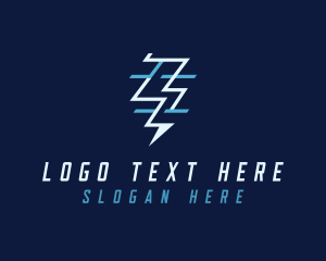 Tech Flash Electrical Lightning logo