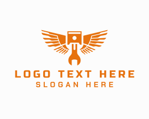 Orange Industrial Piston Wrench  logo