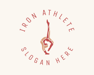 Gymnastics Fitness Exercise  logo design