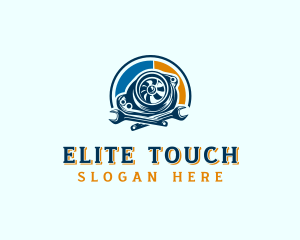 Turbo Engine Panel logo design