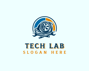 Turbo Engine Panel logo design