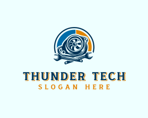 Turbo Engine Panel logo design