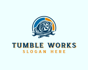 Turbo Engine Panel logo design