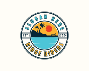 Beach Sea Toursim logo design