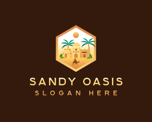 Desert Sand Trip logo design