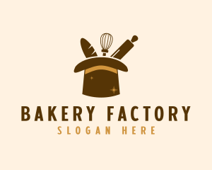 Magic Hat Bakery logo design