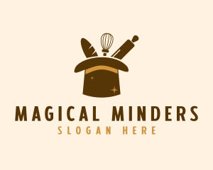 Magic Hat Bakery logo design