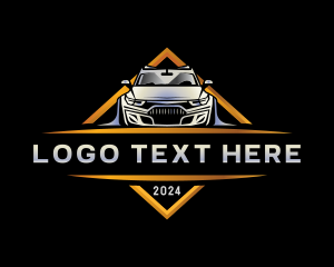 SUV Car Garage logo