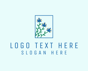 Florist Garden Flowers  Logo