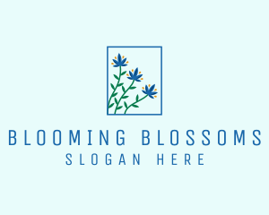 Blooming Garden Flowers  logo