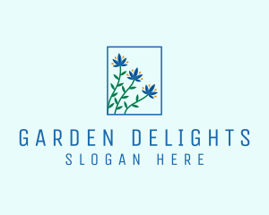 Florist Garden Flowers  logo design