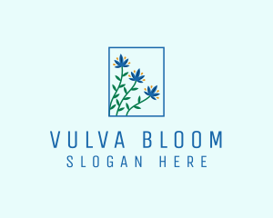 Florist Garden Flowers  logo design