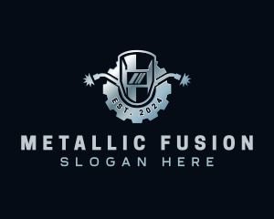 Industrial Fabrication Machinery Metal logo design