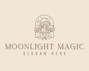 Mushroom Fungi Mycology logo design