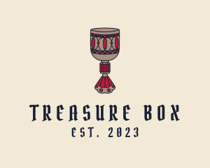 Medieval Wine Goblet  logo
