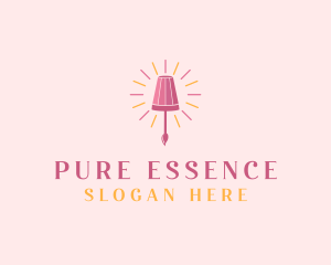 Nail Polish Beauty logo design