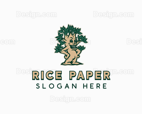 Eco Garden Tree Logo