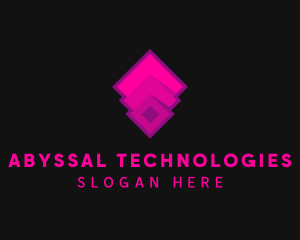 Technology Startup Application logo design