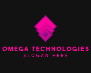 Technology Startup Application logo design