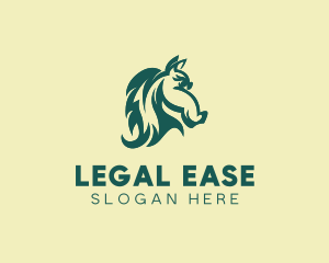 Equestrian Horse Head  logo