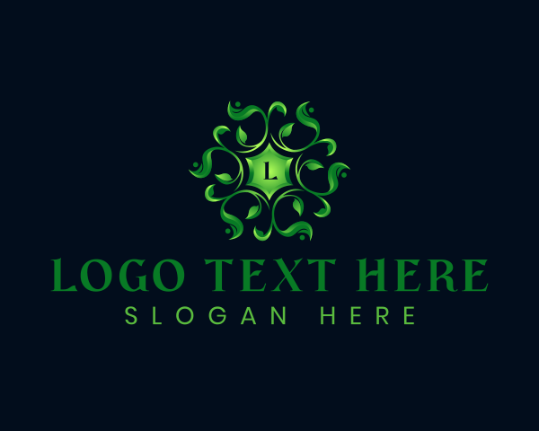 Herbal logo example 2