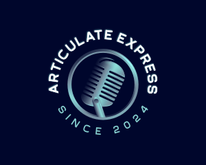 Podcast Audio Microphone logo