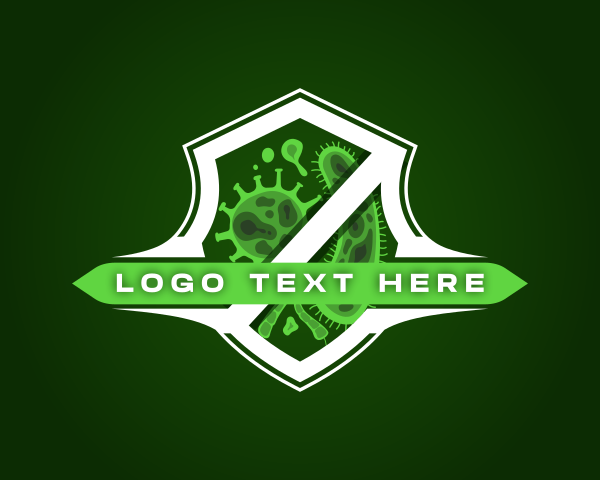 Bacteria logo example 2