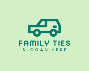 Minimalist Family Car logo design