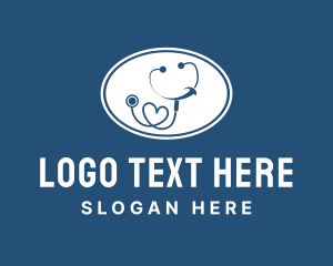 Physician Medical Stethoscope logo