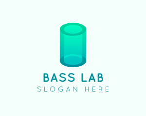 3D Cylinder Technology logo design