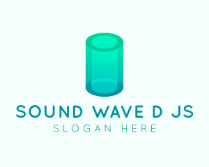 3D Cylinder Technology logo design