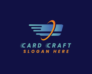 Fast Credit Card  Bank logo design