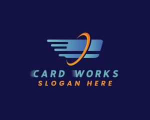 Fast Credit Card  Bank logo design