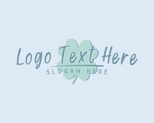 Green Feminine Clover logo