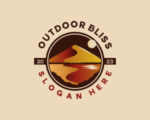 Mountain Sea Travel logo design