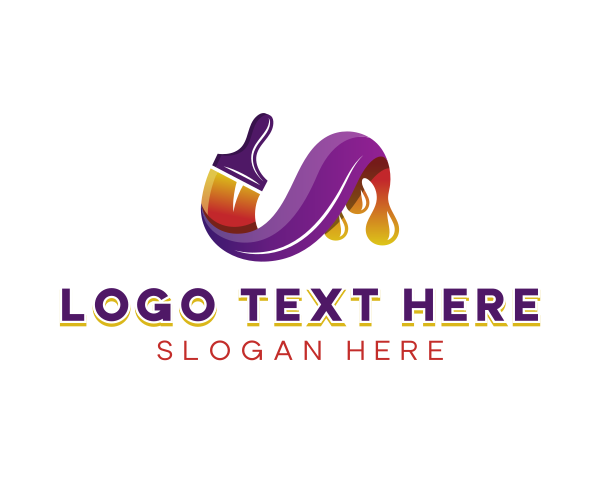 Paint logo example 2