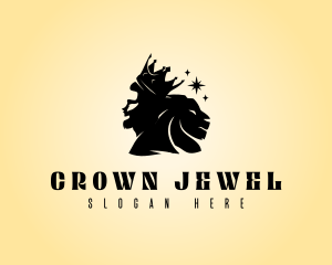 Royalty King Lion logo