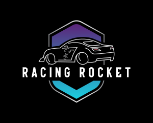 Car Racer Drifting logo design