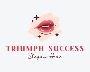 Sexy Lips Cosmetics logo design