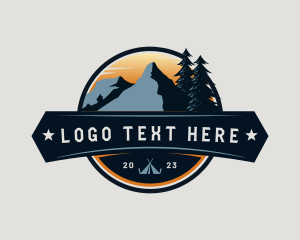 Mountain Camping Camper logo